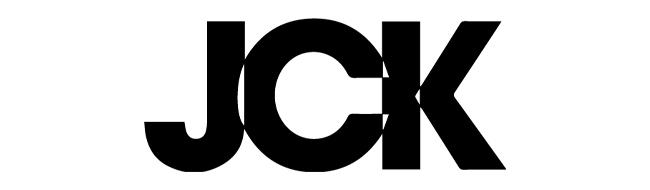 JCK magazine logo featuring jewelry designer, Sardwell